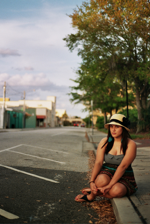 Downtown Kissimmee Film Photography