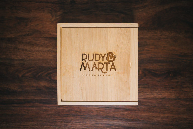rudy and marta wooden photo box
