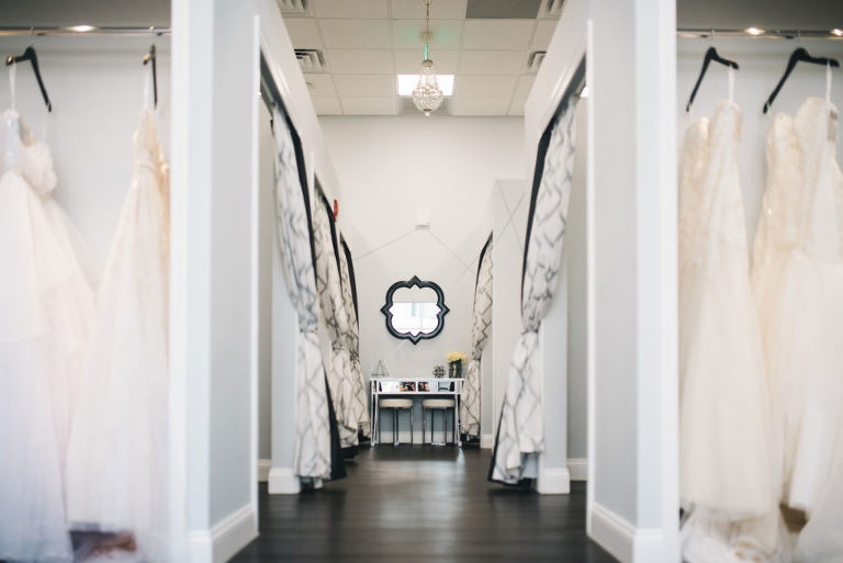 one and only bridal boutique dressing rooms