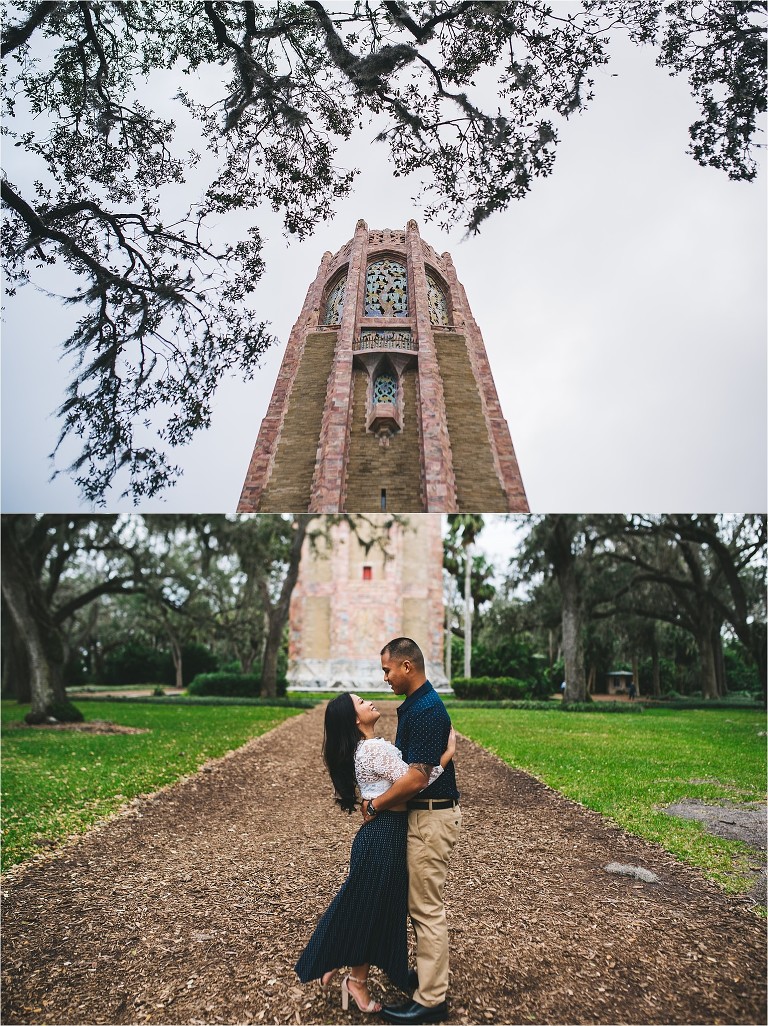 bok tower engagement session
