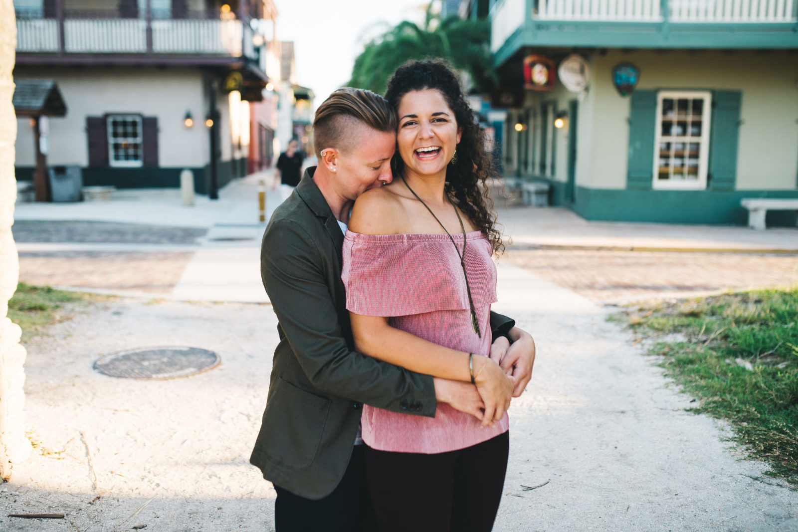 darling engagement session st augustine