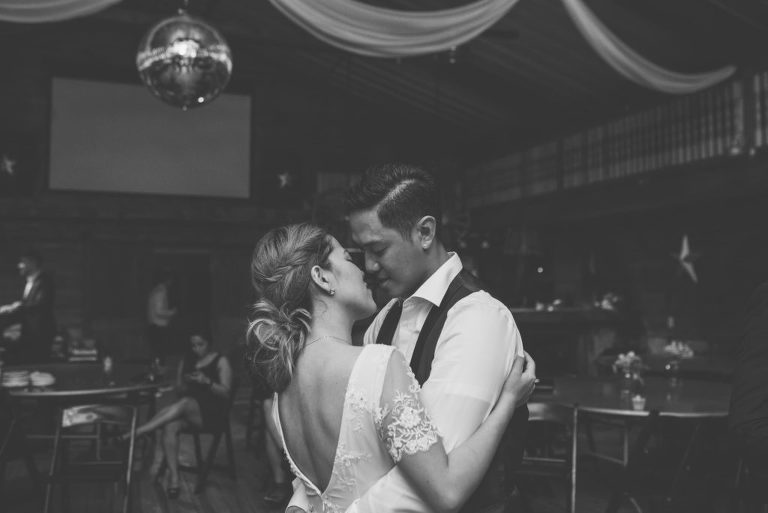 black and white last dance photo