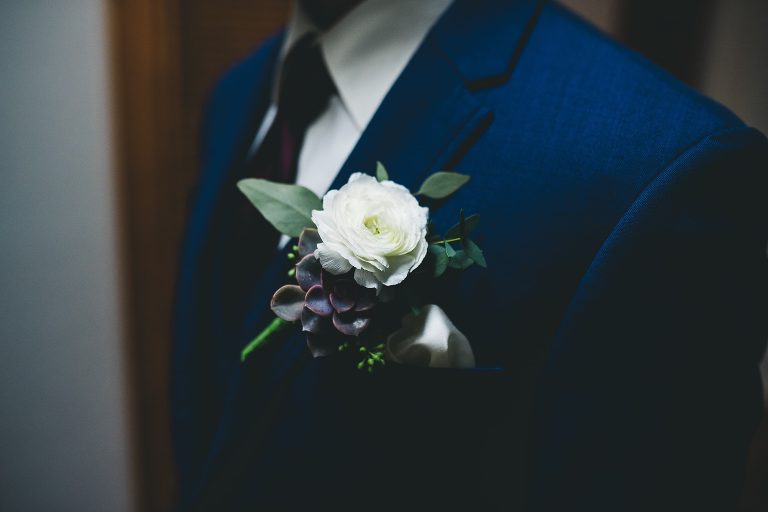 groom boutonniere 